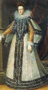 Pietro Facchetti Maria de' Medici oil painting